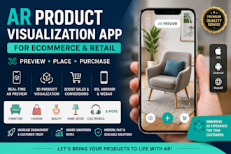 build ar product visualization app for ecommerce and retail