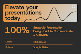 design a professional pitch deck