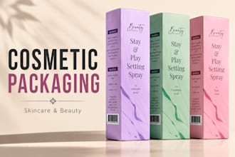 do cosmetic packaging for skincare and beauty products