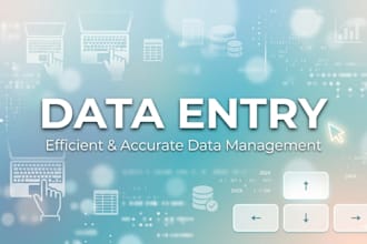 data entry and copy paste tasks done accurately and fast