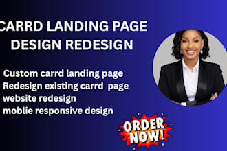 design carrd website redesign carrd  landing page
