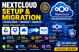 google drive dropbox onedrive migration with owncloud nextcloud setup