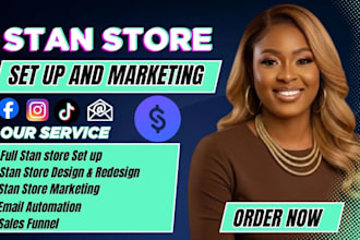do stan marketing, etsy stan store, stan store promotion and sales funnel