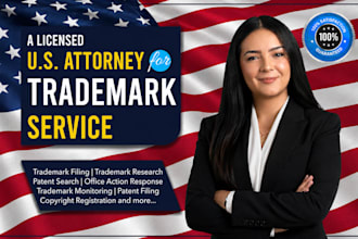 be your US licensed trademark attorney for your brand