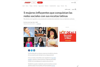 write compelling articles, blog posts, and copy in english and spanish