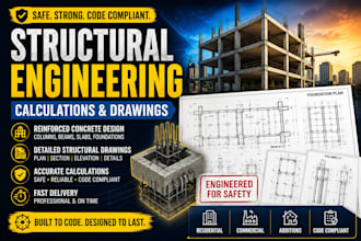 reinforced concrete structures, structural engineering drawings, building code