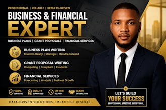 write business plan grant proposal and financial