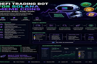 create defi trading bot, solana trading bot for meme coin