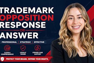 file and draft opposition response or answer notice of opposition