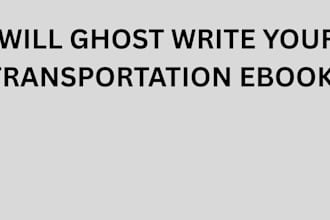 write your transportation ebook