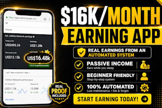 develop android earning app for passive income