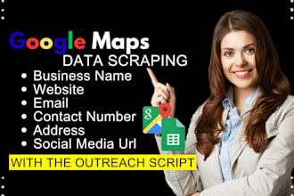 do lead scraping, google maps data extraction, and b2b lead generation