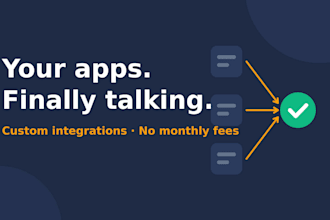 connect your apps with custom API integration and automation