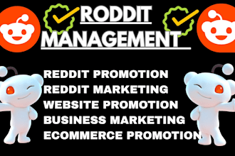 organic reddit marketing and website promotion , saas, business, ai, products