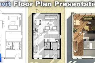 revise building floorplans and create accurate revit floor plan drawings
