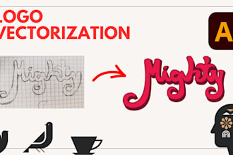 professionally digitize your logo with highquality result