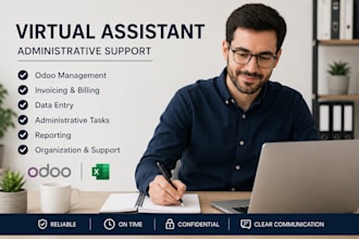 gestionar odoo, facturación y tareas administrativas de tu empresa