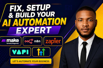 fix make com, make com automation, make automation, n8n automation, vapi ai