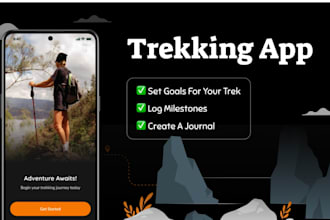 develop a hiking and outdoor navigation app like strava alltrails or komoot