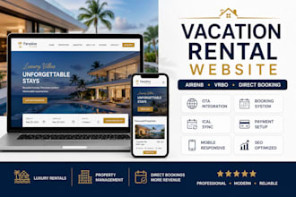 build vacation rental website direct booking airbnb website idx mls lodgify