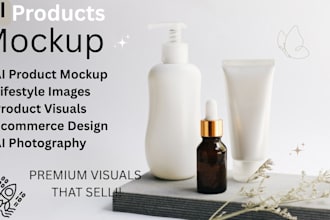 create ai generated product mockups, ecommerce product lifestyle images