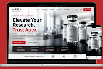 peptide website fda compliant peptide website saarms website woocommerce website