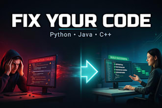 fix bugs and errors in python java cpp code