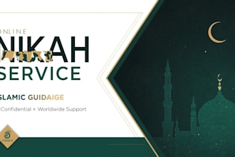 provide online nikah service with islamic guidance