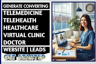 generate telehealth telemedicine leads online clinic doctor website
