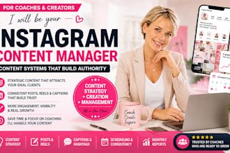 create instagram content for business coaches and personal brand content creator