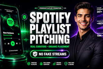 outreach for independent artist music cms spotify playlist pitching and curator