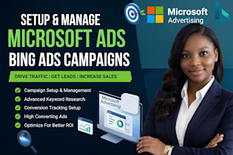 set up microsoft ads campaign microsoft bing ads, manage microsoft ads