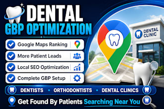 optimize your dental practice business profile for maps ranking