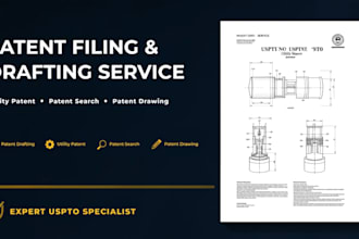 patent filing drafting patent search utility patent patent drawing filing