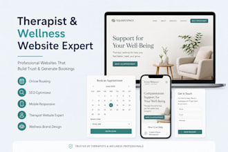 build a squarespace website for psychology clinics and therapists