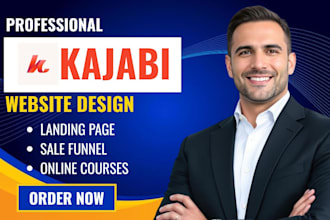 setup kajabi website kajabi online course kajabi expert kajabi landing page