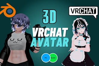 create custom vrchat avatar, furry avatar, vrc avatar, vr character nsfw