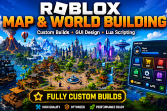 build roblox game, roblox world, roblox building, roblox map, roblox gui, lua