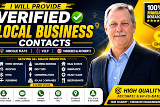 provide verified local business leads for any industry