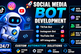 do social media bot, tiktok bot api, you tube bot, instagram bot