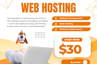 personally configure and manage professional web hosting for your website