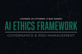 create an ai ethics and data governance policy for your ai startup