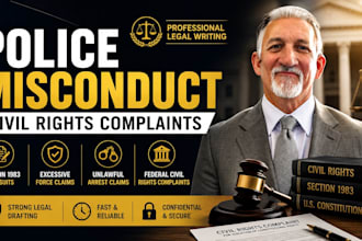 draft a police misconduct civil rights complaint