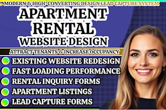 design an apartment rental website that attracts more tenants