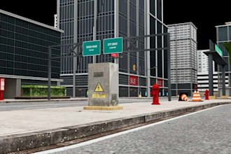 build  roblox maps, low poly assets and models