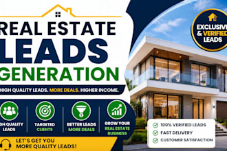 generate real estate leads real estate social media motivated seller leads