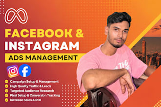 run meta facebook ads campaign for leads and sales