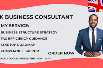 be your UK business consultant for company setup, tax, and growth