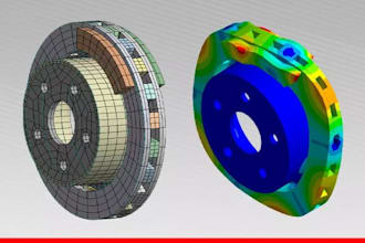 do mechanical design, structural analysis, cad modeling and fea simulation