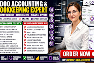 automate odoo accounting invoicing bookkeeping reconciliation financial report